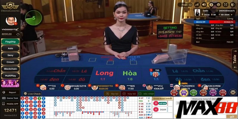 Live casino Max88 - Bùng nổ trải nghiệm cá cược thú vị 4 Hiểu rõ từng loại cược giúp dễ dàng chốt hiệu quả